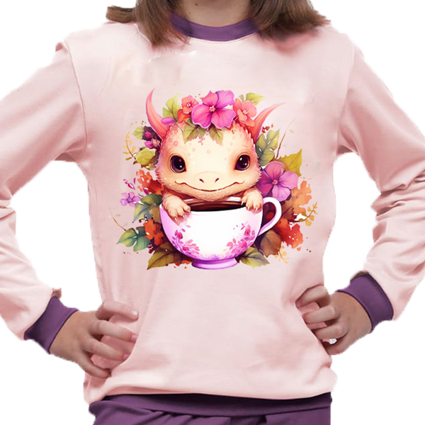 Piżama dziecięca Axolotl zdjęcie 1