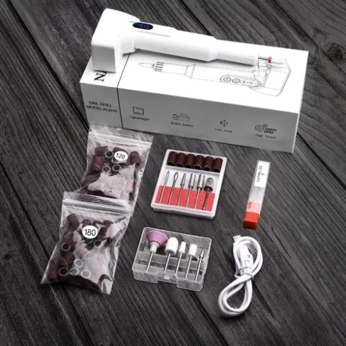 Mini Frezarka do Paznokci Manicure Zestaw 20000RPM na Arena.pl