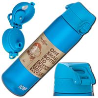 BIDON BUTELKA SPORTOWA NA WODĘ ION8 BLUE NIEBIESKI Z ATESTEM 500 ml / 0,5 l