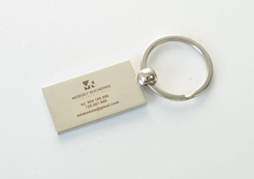 Brelok do kluczy jednostronny grawer 100 szt. na Arena.pl