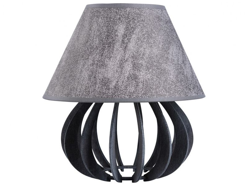 Lampka nocna 1xE27 NORA GREY - GREY II 934 zdjęcie 1