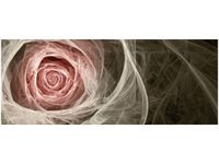 100X40CM RÓŻA KTALNA JASNY RÓŻ OBRAZ DRUK DREWNO