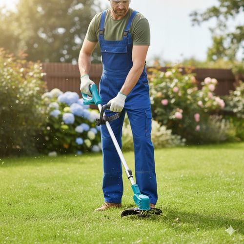 PODKASZARKA AKUMULATOROWA ELEKTRYCZNA MOCNA KOSA DO TRAWNIKA ZESTAW 2X na Arena.pl