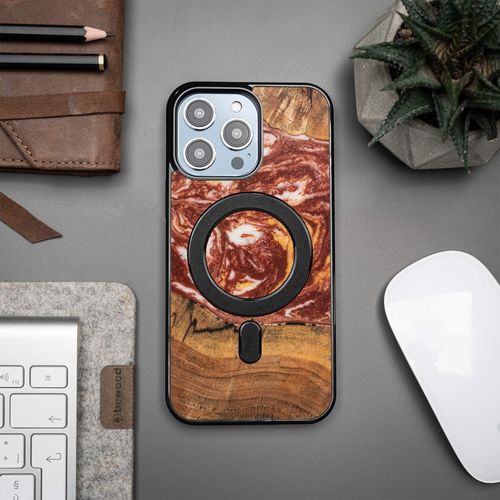 etui bewood unique na iphone 14 pro max - planets - mars z magsafe na Arena.pl