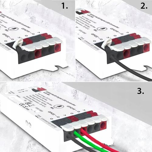 Kontroler WLED RGBIC ESP32 5~24V 15A WiFi Mikrofonem GLEDOPTO na Arena.pl