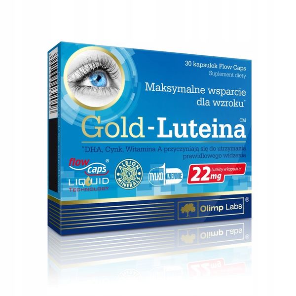 OLIMP Gold Luteina 30 kapsułek zdjęcie 3