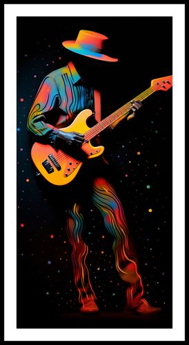 Plakat 50x100cm Barwna Melodia na Arena.pl