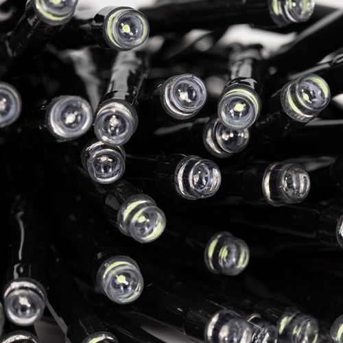 Lampki choinkowe na baterie 100 LED 8 funkcji świecenia na pilot 10 m zewnętrzne, wewnętrzne multikolor na Arena.pl