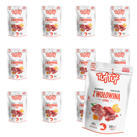 MOKRA KARMA DLA PSA TufTuf SASZETKA MIELONKA WOŁOWINA DYNIA 12x500G