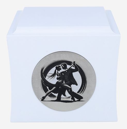 Urna Tango dla tancerza Urna dla miłośnika tańca  Biały / Design1 na Arena.pl