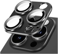 SZKŁO NA APARAT DO IPHONE 15 PRO / 15 PRO MAX PEŁNA OCHRONNA OBIEKTYWU