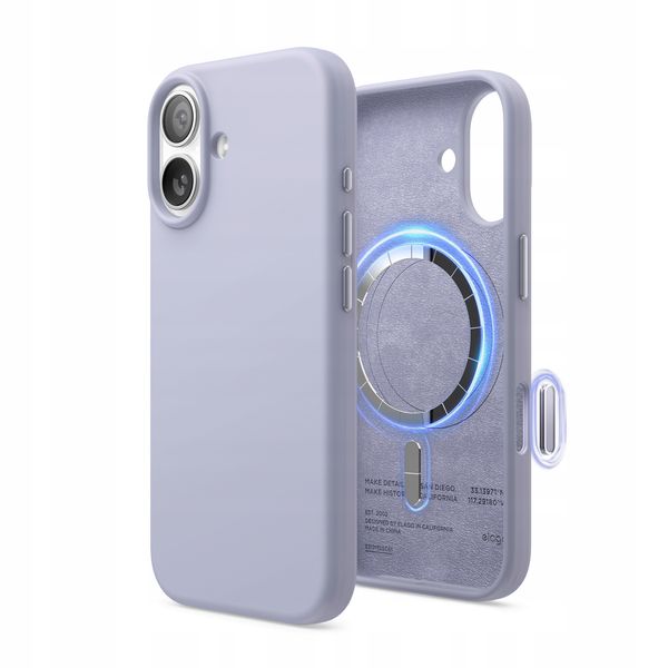 Etui Elago Magsafe Silicon Case do iPhone 17 Soft Purple zdjęcie 1