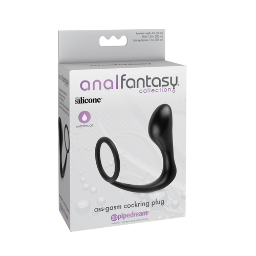 Korek Analny Ass-Gasm® Cockring Plug Pipedream na Arena.pl