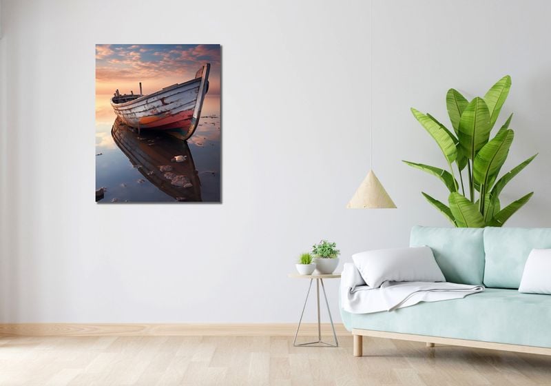 Obraz 70x90cm Odosobniona Przystań zdjęcie 2