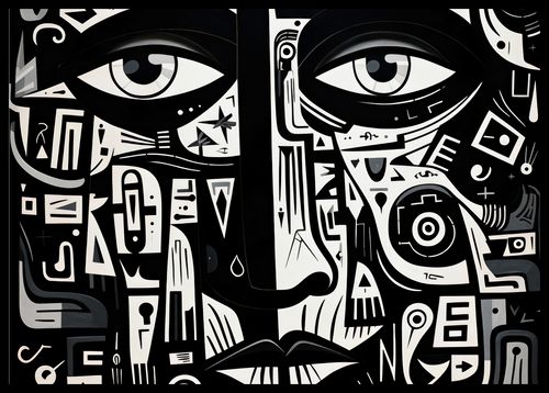 Plakat 59,4x42cm Labirynt Myśli na Arena.pl