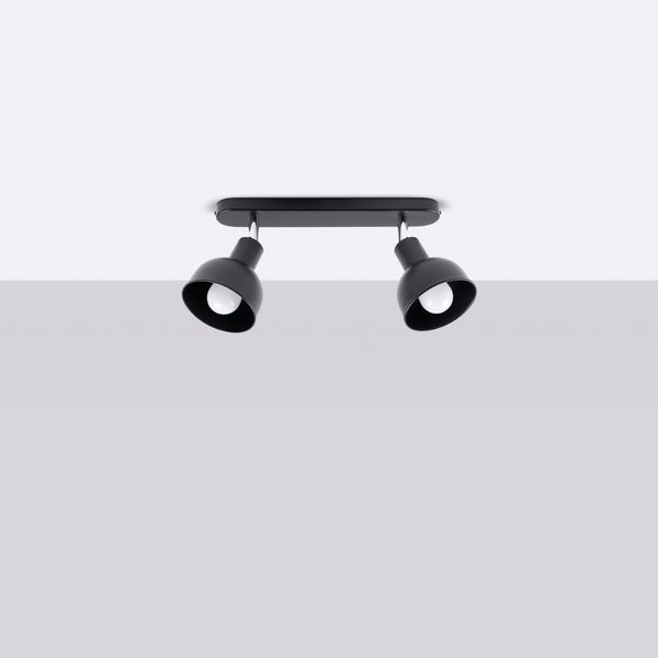 Plafon ELBA 2 czarny zdjęcie 2