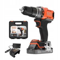 AKUMULATOROWA WIERTARKO-WKRĘTARKA UDAROWA 2AH 18V BLACK DECKER BCD383D1XK