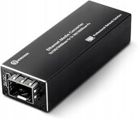MINI KONWERTER ŚWIATŁOWODOWY 10/100/1000BASE-TX RJ45 DO 100/1000BASE-SX SFP