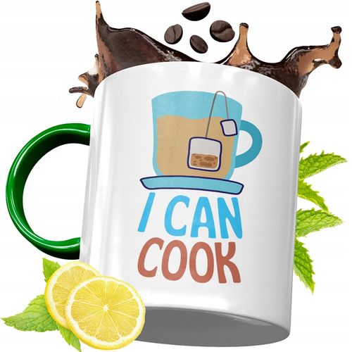 Kubek Zielony Dla Kucharza Idealny Prezent Z Nadrukiem Ze Zdjęciem na Arena.pl