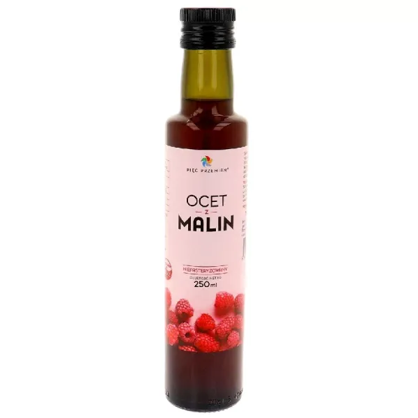 Ocet z Malin Pieć Przemian, 250ml zdjęcie 1