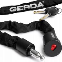 ZAPIĘCIE Rowerowe ŁAŃCUCH zabezpieczenie do ROWERU GERDA contra 900/6V