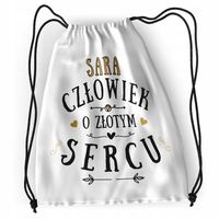 Plecak Dla Sary Sportowy Szkolny Worek Torba Z Nadrukiem Ze Zdjęciem