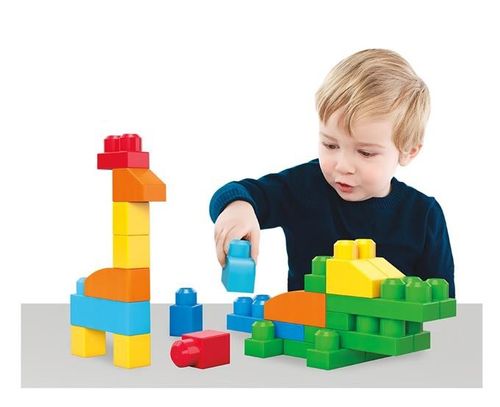 Mattel Mega Bloks First Builders Klocki 150 elementów Torba deluxe na Arena.pl