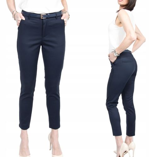 #GL ELEGANCKIE SPODNIE CYGARETKI Push-up roz.42 na Arena.pl