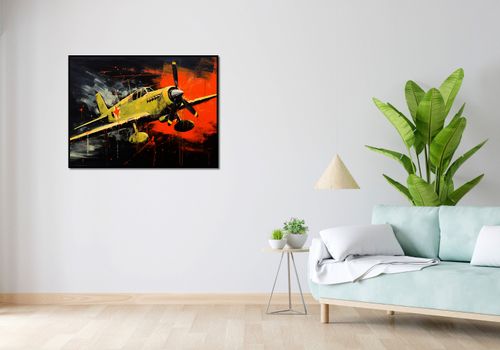 Plakat 100x75cm Barwny Przelot na Arena.pl