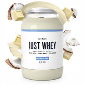 ODŻYWKA BIAŁKO SERWATKOWE JUST WHEY WPC WPI WPH GymBeam 2000g biała czeko