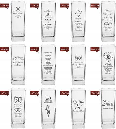 Wazon z grawerem PREZENT na 18-tkę osiemnastkę na Arena.pl