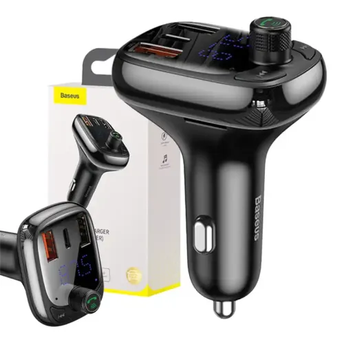 transmiter samochodowy baseus bluetooth mp3 s-13 (czarny) na Arena.pl