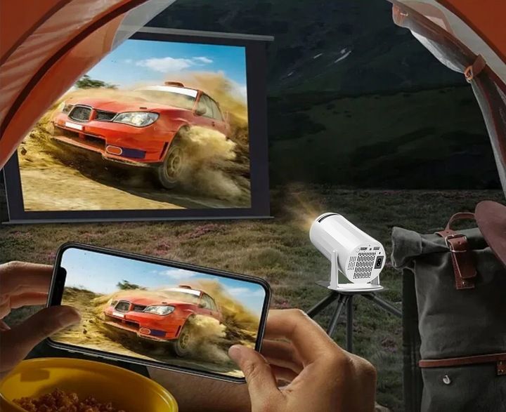 Projektor LED Magcubic HY300 PRO biały zdjęcie 10