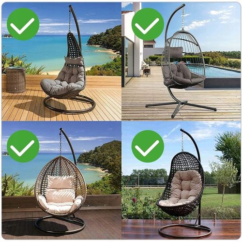 Pokrowiec na kosz fotel wiszący kokon pojedynczy HUŚTAWKA OGRODOWA + na Arena.pl