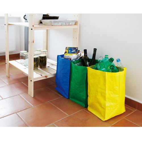 Wytrzymałe torby do segregacji odpadków śmieci ZESTAW 3szt  x 21L na Arena.pl