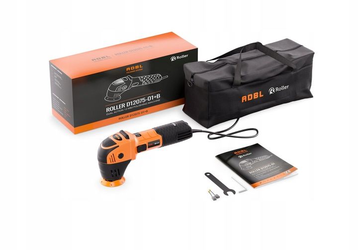 ADBL ROLLER DA12075-01 POLERKA DUAL ACTION + TORBA zdjęcie 13