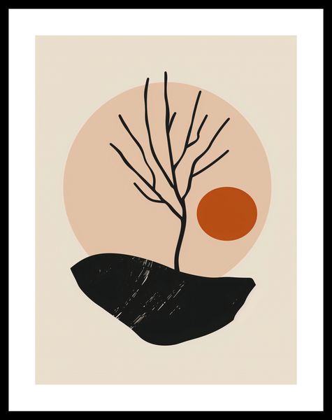 Plakat 30x40cm Nagie Drzewo zdjęcie 3