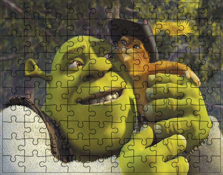 Puzzle Shrek zdjęcie 1