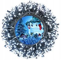 Lampki Choinkowe 1000 LED Oświetlenie Świąteczne ZEW / WEW