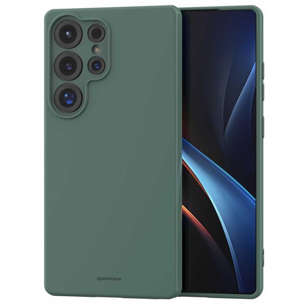 Spacecase Silicone Case 3.0 Galaxy S25 Ultra Dark Green zdjęcie 8