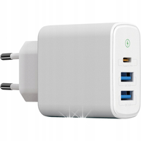 Ładowarka WG 2xUSB A USB C Quick Charge 3.0 PD 20W