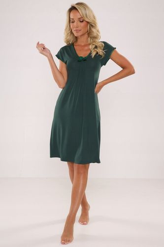 Koszula Nocna Damska Koszulka De Lafense Klasyczna Podomka z Wiskozy na Arena.pl