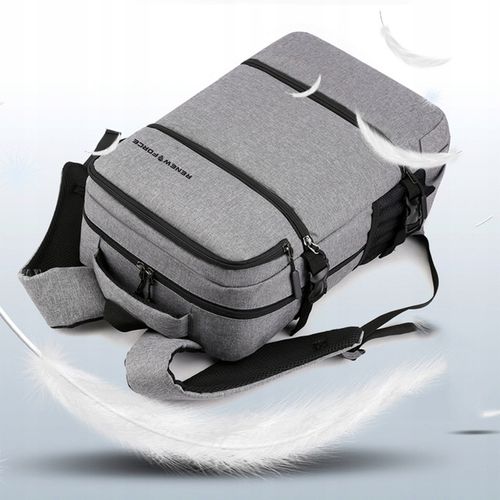 PLECAK MIEJSKI DO PRACY NA LAPTOPA 15 CALI POJEMNY MĘSKI WIELOFUNKCYJNY na Arena.pl