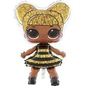 Balon foliowy laleczki LOL Queen Bee 90cm