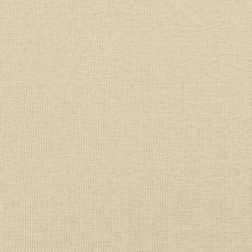 Fotel, kremowy, obity tkaniną na Arena.pl