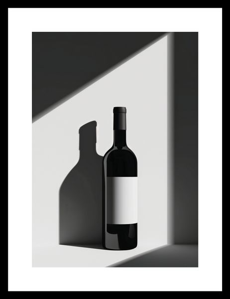 Plakat 21x29,7cm Butla Wina zdjęcie 3