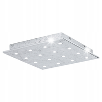 Lampa sufitowa LED Plafon na sufit 37x37cm 3000K 1440Lm SREBRNY 16xLED IP20