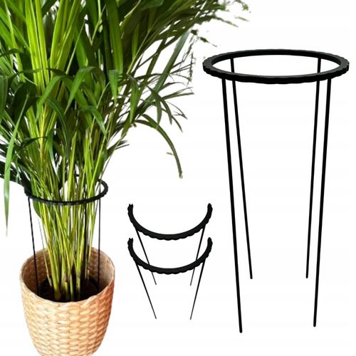 Podpora Roślin Kwiatów Obejma Pierścieniowa Obręcz Podpórka RING 2w1XL na Arena.pl