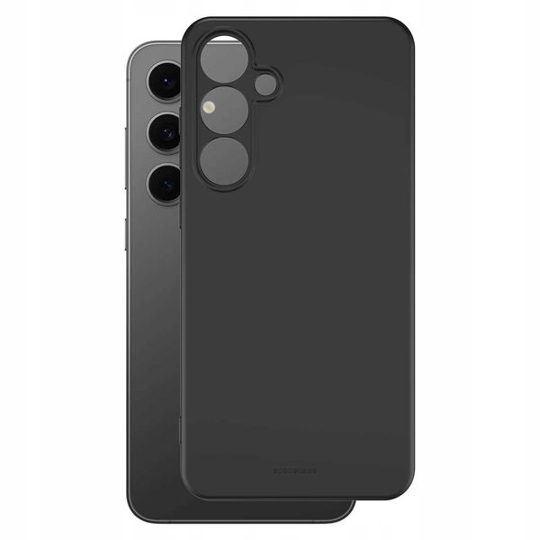 Spacecase Silicone Case 2.0 Galaxy S24 Fe Black zdjęcie 2