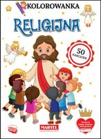 kolorowanka z naklejkami religijna martel